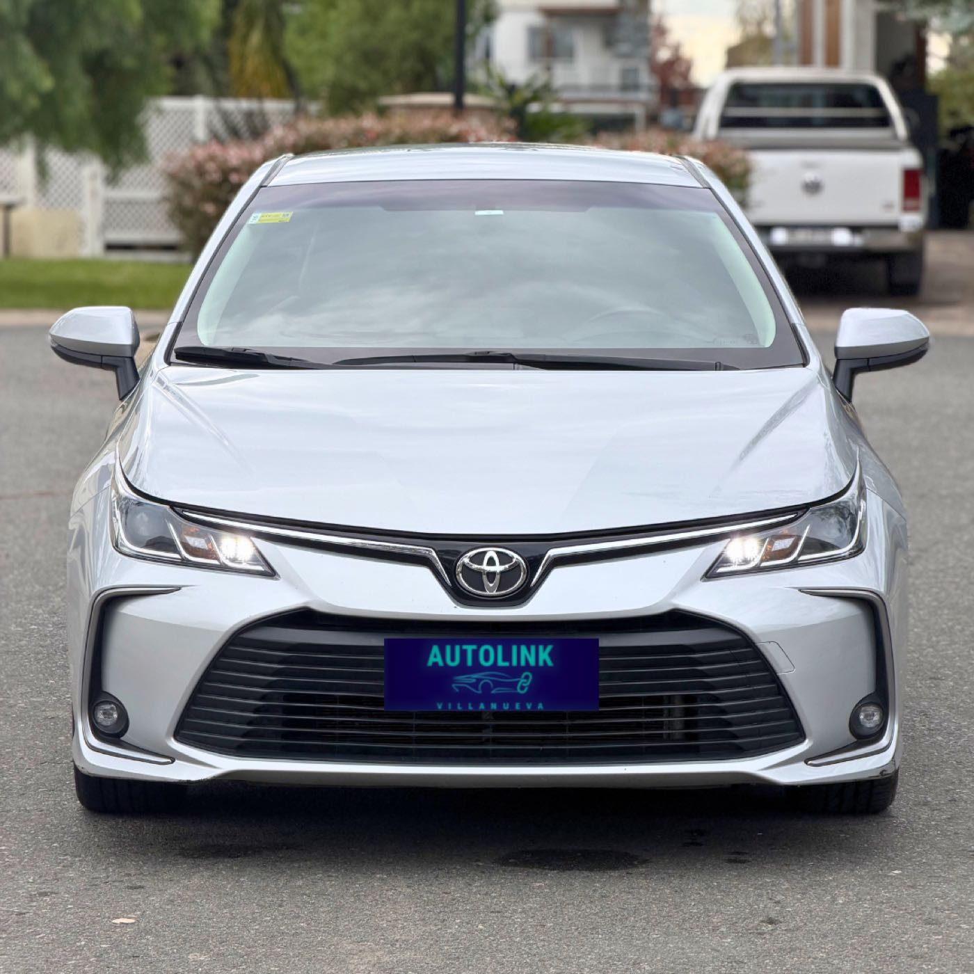 Toyota Corolla Blanco, vista frontal